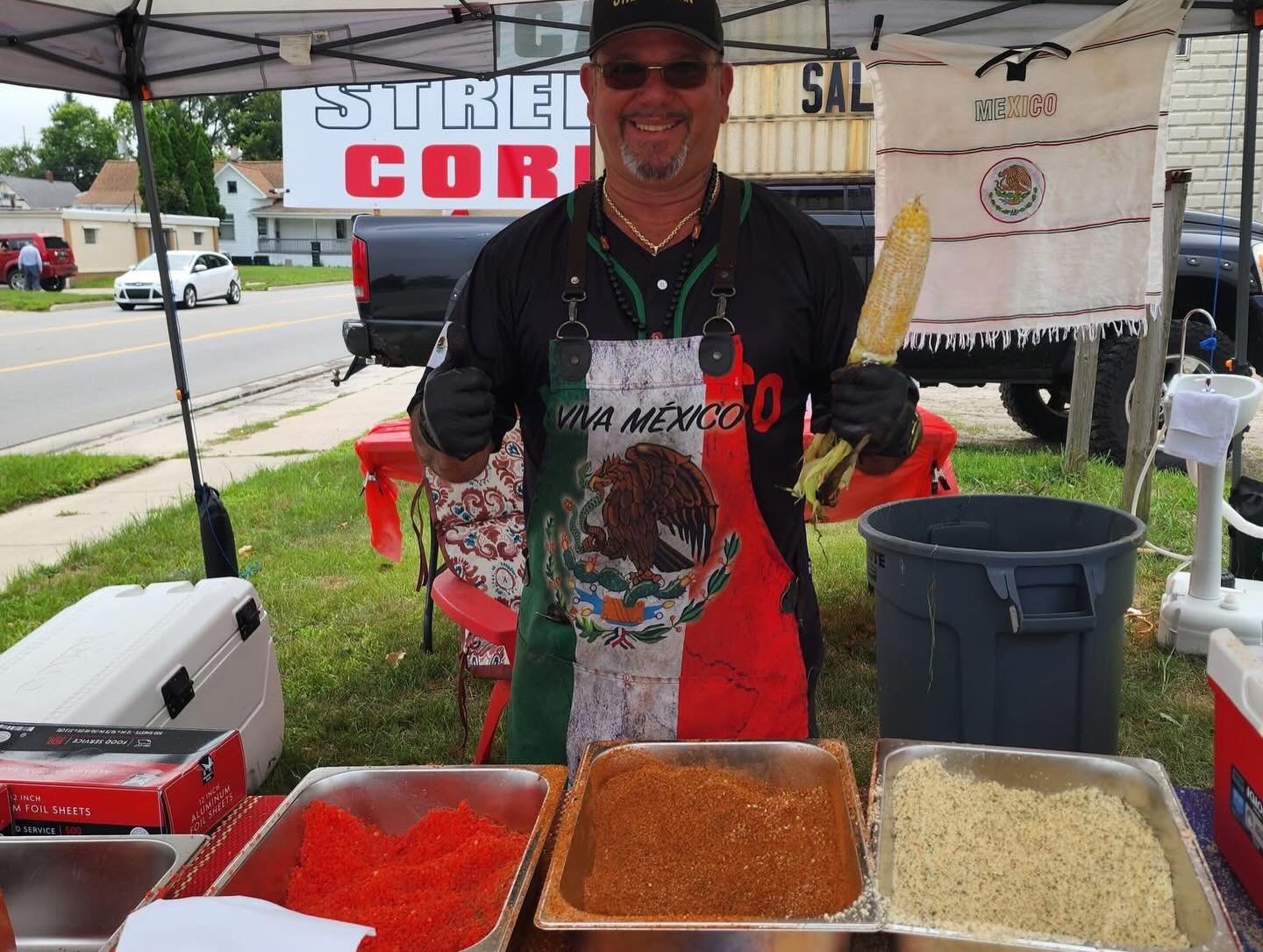 Mexican street corn toppings